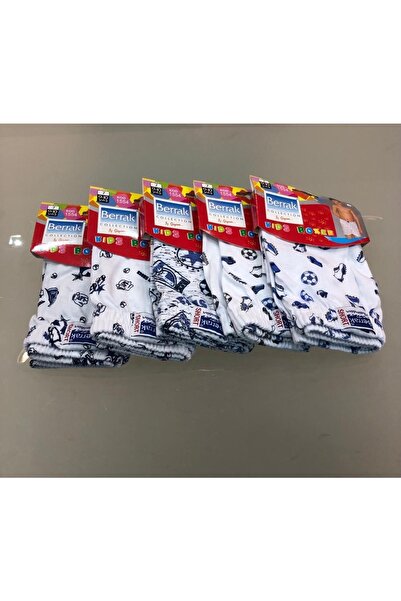 BERRAK İÇ GİYİM Berrak1554 Pachet 10 boxeri din bumbac pentru băieți M19610421-5