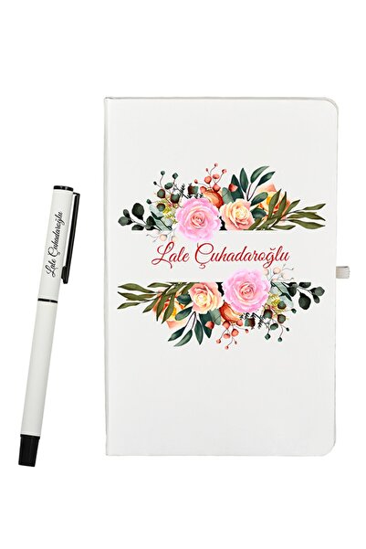 Bolbolhediye Kişiye Özel Doğum Günü Hediyesi Defter Roller Kalem Seti