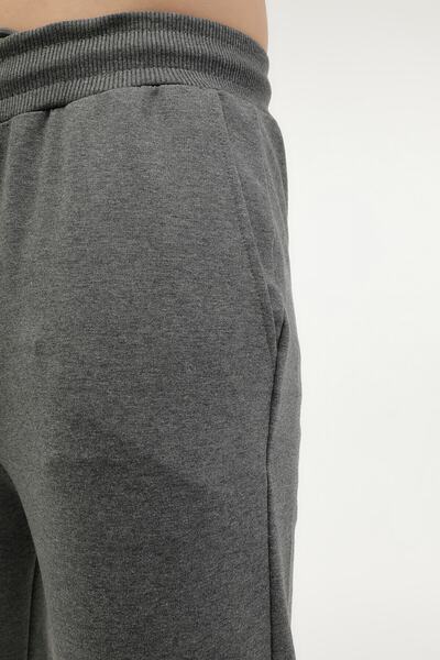 Kinetix M-sn226 Bsc Jg 3fx Antrasıt Melanj Erkek Eşofman Altı