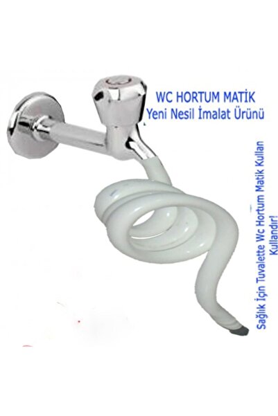 Genel Markalar Wc Hortum Matik Beyaz