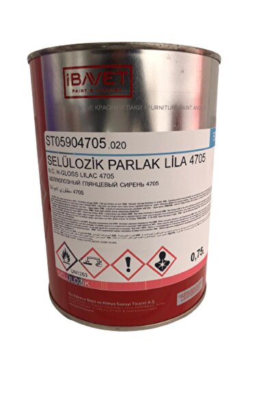 İBAVET Selülozik Parlak Metalize Bronz Yaldız 0.75 lt