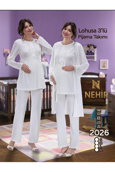 Nehir Σετ πιτζάμες εγκυμοσύνης