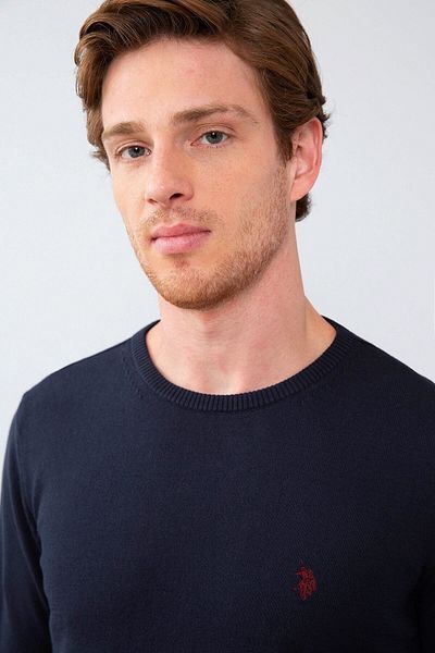 U.S. Polo Assn. Мъжки тъмносин пуловер