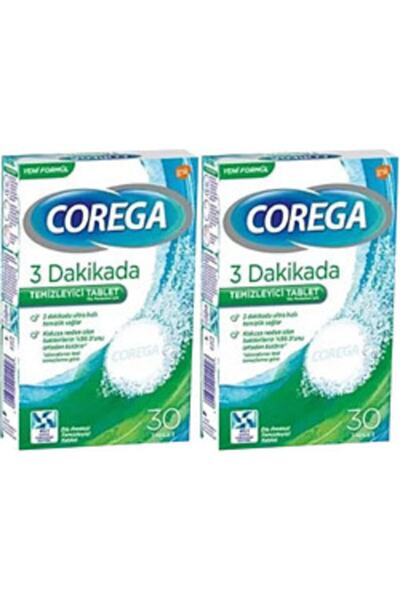 Corega Diş Protez Temizleyici 30 Tablet 2 Adet