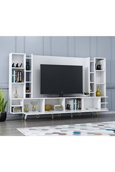 MOBİLYA GEZEGENİ Pastel X2125 Parlak Beyaz 220 Cm