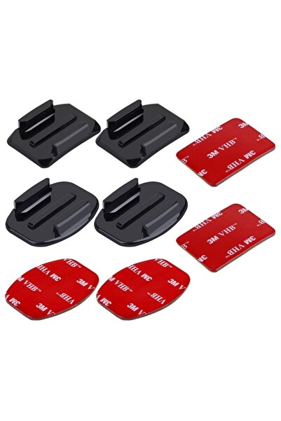 GoPro Puluz Hero Kamera 3mm - 2 Düz 2 Eğimli Bağlantı Aparatı