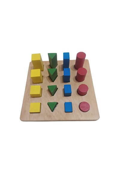 Montessori Gemisi 3 Boyutlu Sıralama