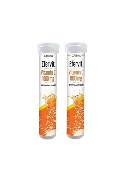 Ocean Effervit Vitamin C 1000mg 20 Tablets X 2 Boxes (40 Tablets)
