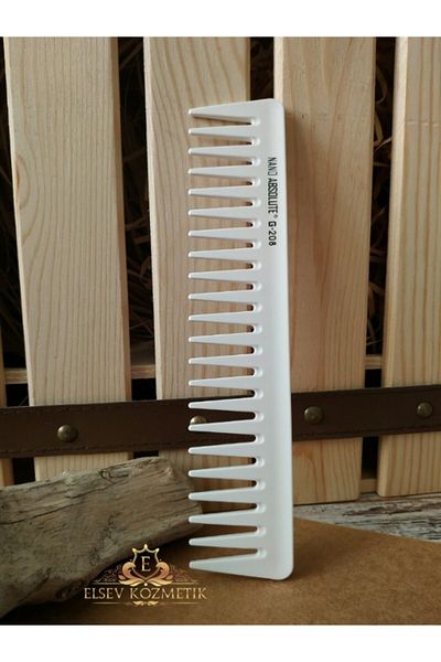 Nano Absolute Carbon Comb G-208 White Elsevkozmetik