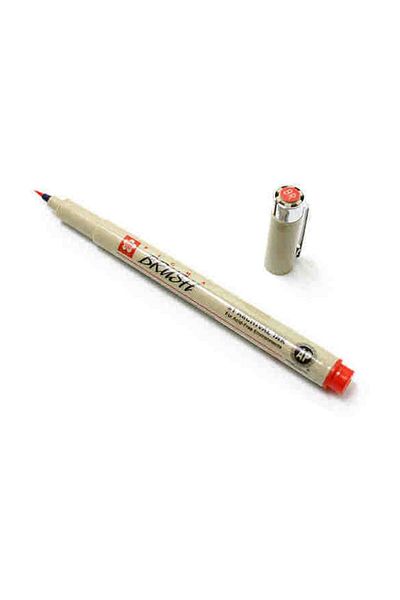 Bruynzeel - Sakura Sakura Pigma Brush Pen Brush Tip Drawing Pen RED (RED)