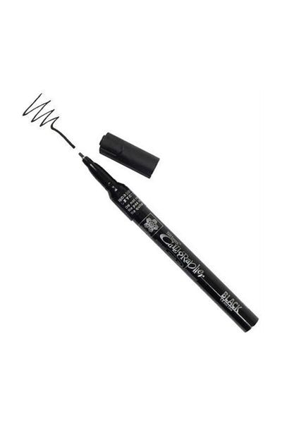 Bruynzeel - Sakura Sakura Pen-touch Calligrapher Black Calligraphy Pen 1.8 Mm