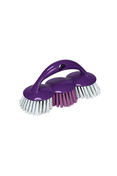 Emofom Crystal Hand Brush Carpet Washing & Cleaning Brush