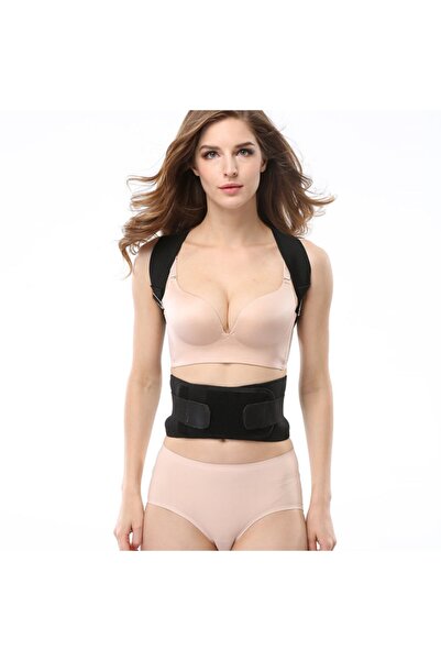 ZEYZEN Aparat pentru postură verticală care permite o poziție verticală Corset Coloana vertebrală Talie Spate Corset Bărbați Femei Anti-cocoșat