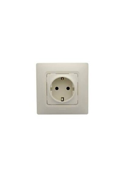 Legrand Salbei بيج (كريمي) مقبس مؤرض767414 ليجراند (الإطار متضمن)