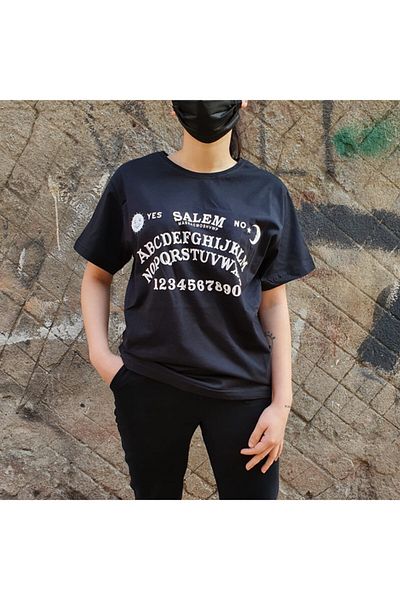 Köstebek Μπλουζάκι Harajuku - Yangelo Black Grunge Unisex