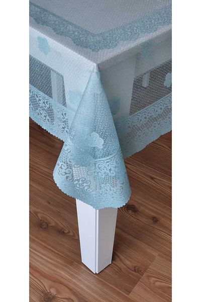 WENESSİ Față de masă tricotată cu model 160x220
