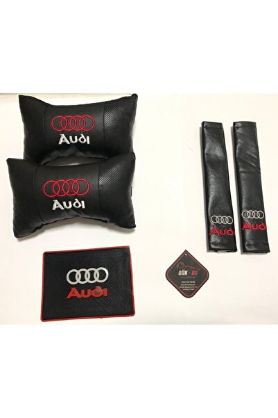 Universal Zg Audi A3 Deri Yastık Kemer Konfor Paketi Kaydırmaz Ped