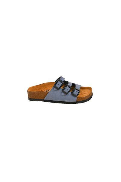 Moosefield Kids Papuci albastri din piele naturală pentru copii