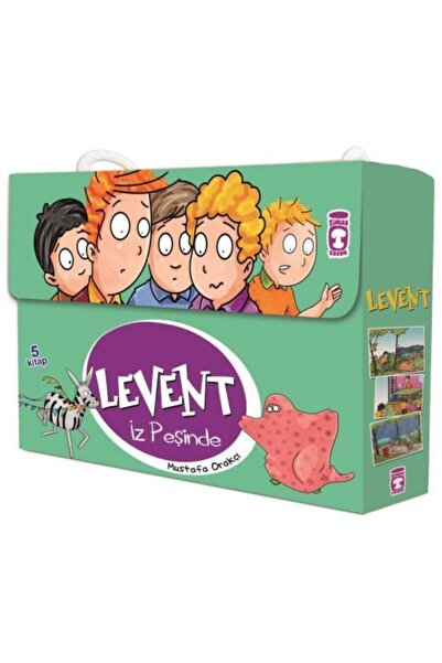 Timaş Yayınları Levent Iz Peşinde Serisi 1. Set (5 Kitap)