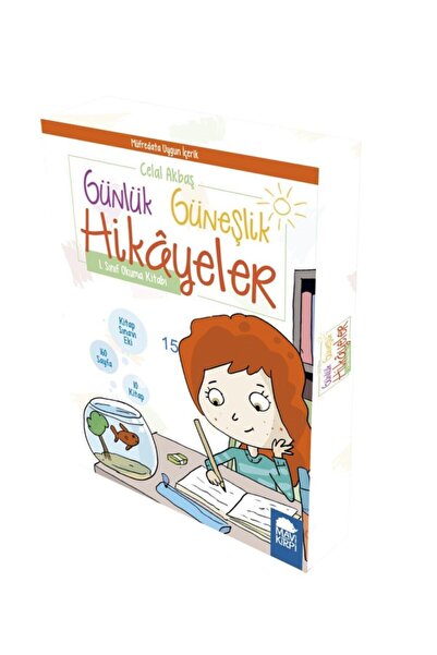 Mavi Kirpi Günlük Güneşlik Hikayeler 1. Sınıf Set (10 Kitap)