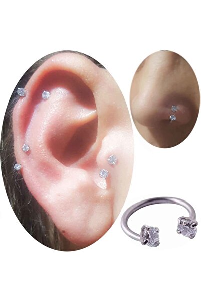 Araz piercing Kıkırdak Tragos Ve Burun Piercingi
