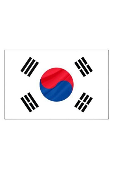 Rekbay Güney Kore Ülke Bayrağı 1.sınıf Parlak Kumaş 70x105cm