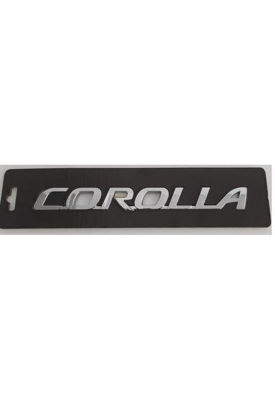 Toyota Corolla Bagaj Yazısı
