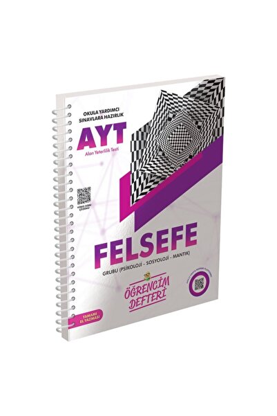 Murat Yayınları Ayt Felsefe Grubu Öğrencim Defteri Tamamı El Yazmalı Konu Anl...