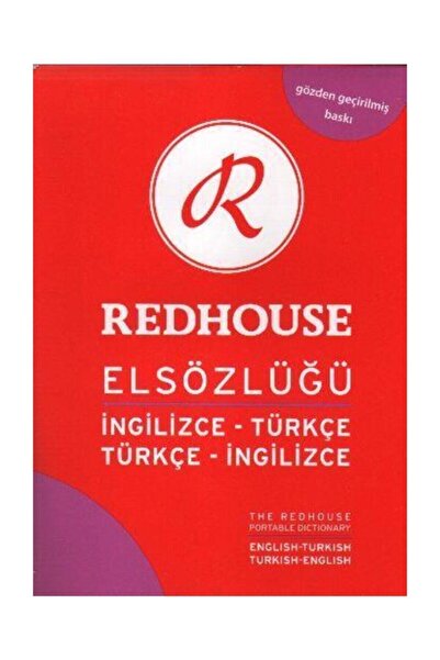 Genel Markalar CLZ218 Redhouse El Sözlüğü İngilizce Türkçe Türkçe İngilizce (...