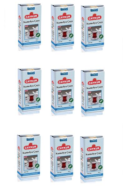 Çaykur 9 Pieces of Camellia Tea - 1000 Gr