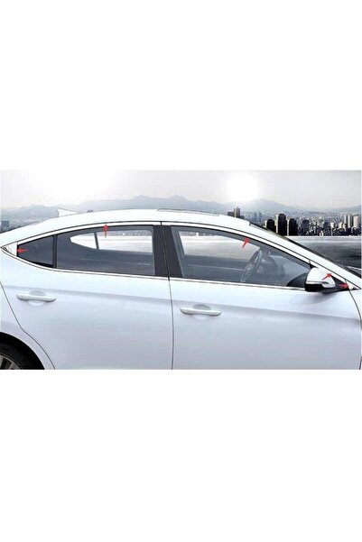 OLED GARAJ Hyundai Elantra İçin Uyumlu  2016-2019 Krom Cam Çerçevesi Tamtur