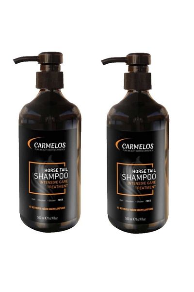 Carmelos Ponytail Shampoo 500 ml 2 Pieces