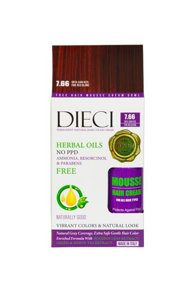 Dieci Hair Color Oils Amonyaksız Saç Boyası 6.7 Dark Kakao Blond Koyu Sarı Ka...