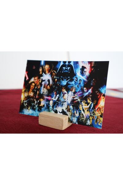 Karınca Piercing Ταινίες Star Wars Πριγκίπισσα Λέια Προσαρμοσμένη Εικονογράφηση Σετ καρτ ποστάλ