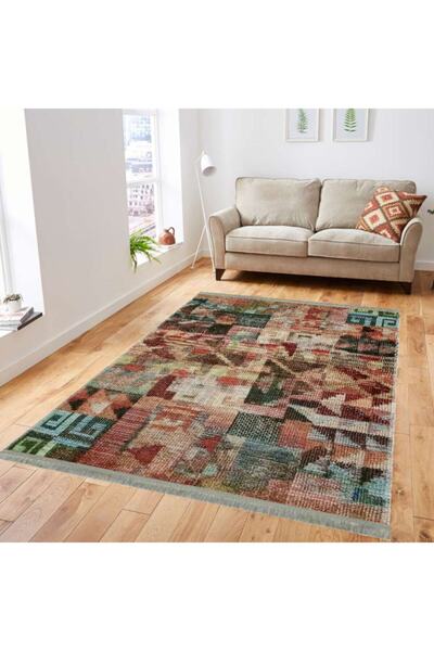 GizHome Terra Kaymaz Tabanlı Kilim Ps555v1