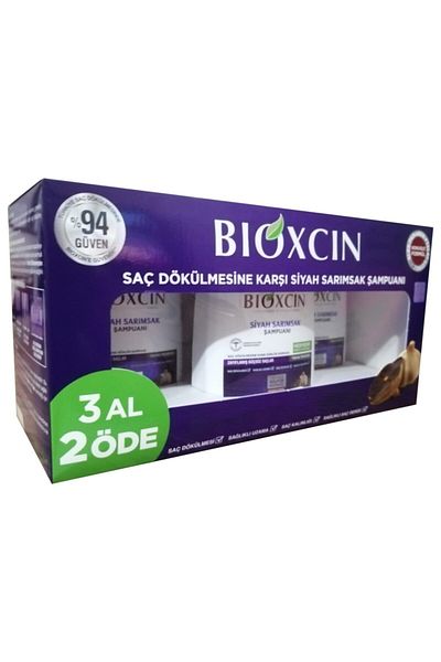 Bioxcin Garlic Black Shampoo