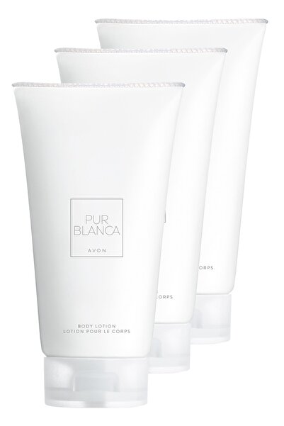 AVON Pur Blanca Kadın Vücut Losyonu 125 ml Üçlü Set