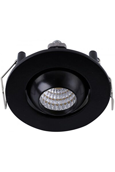Ledim 1 Watt Siyah Kasa Günışığı Manda Gözü - 5 Cm Dış Çap 4 Cm Iç Çap Siyah Kasa Manda Gözü Led Spot
