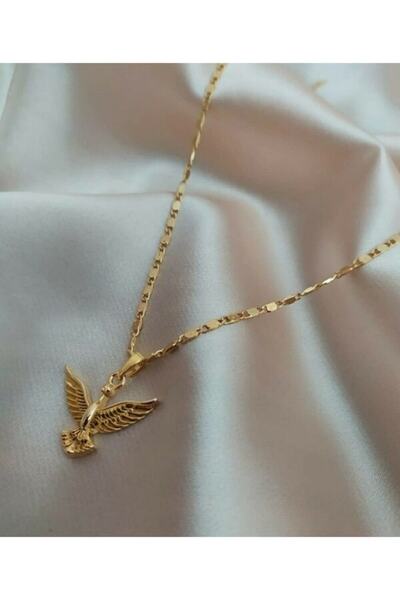 Asia by Leuvoié Çelik Anka Kuşu Kolye