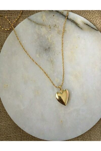 Asia by Leuvoié Kapaklı Kalp Anı Kolye