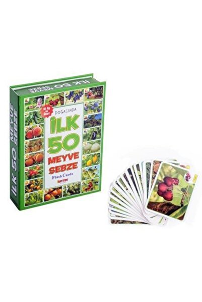 Hobialem أفضل 50 بطاقة فلاش تعليمية للذكاء بالفواكه والخضروات