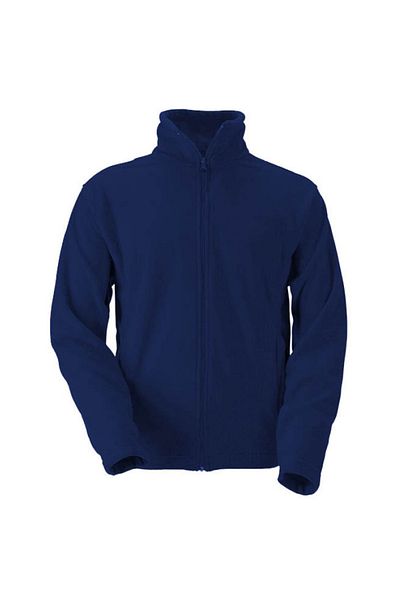 efetex Unisex Navy Blue Fleece Coat Pockets Flota Side Pocket Work Clothes