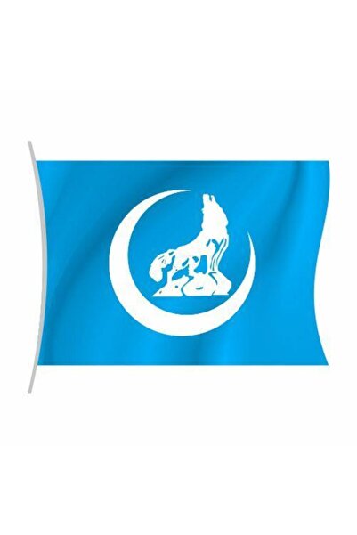 Rekbay Ülkü Ocakları Flaması Bayrağı Yatay Model 50x75cm