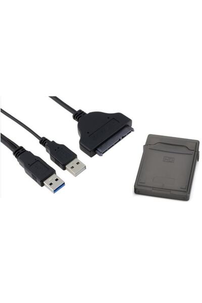 Alfais 4853 Usb 3.0 Sata Kablo Çevirici Dönüştürücü Hdd Hardisk Kablosu Kutu