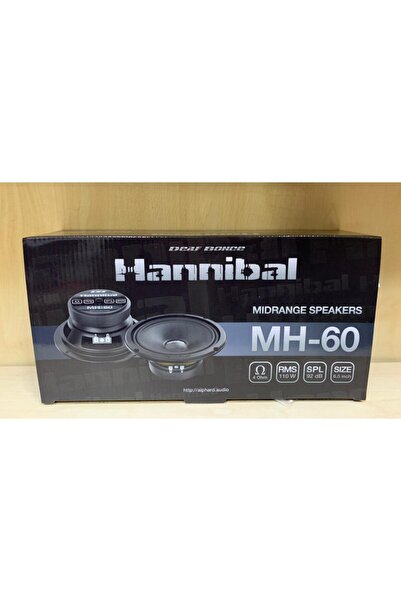 Hannibal Deaf Bounce Mh-60 Profesyonel 16 Cm 110 Rms Midrange 1 Takım 2 Adet