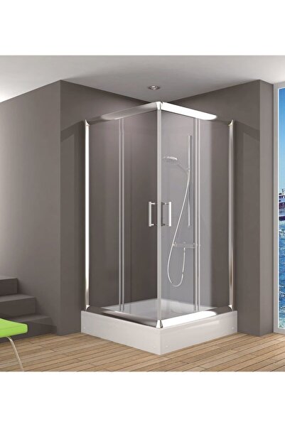 Duşakabincim 80x100 Cm Dikdörtgen-kare Duşakabin Tekne-takım