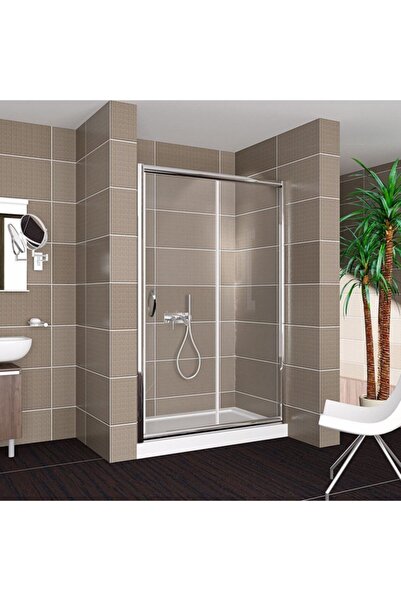 Duşakabincim 128 Cm Duş Üstü Ve Set Üstü Sürgülü Duşakabin