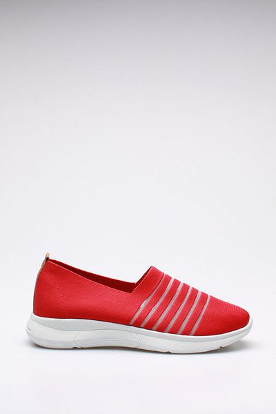 ROVIGO Women's Red Ballerinas