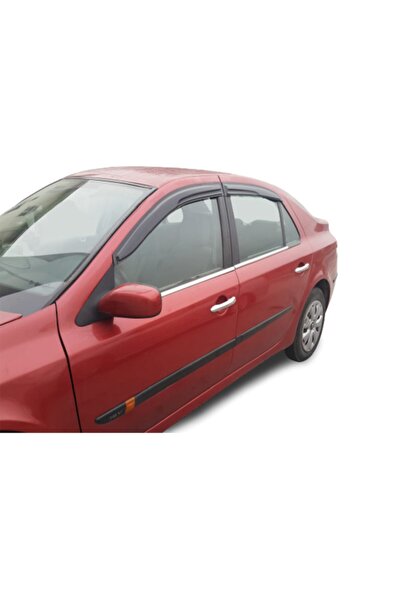 Kml34tuning55 Renault Laguna 2 Krom Cam Çıtası 2002-2007 Paslanmaz Çelik 4 Parça