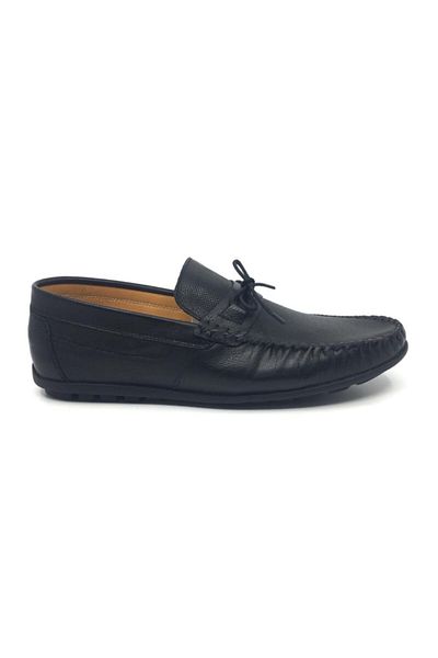 Luis Figo Men's Black Shoes